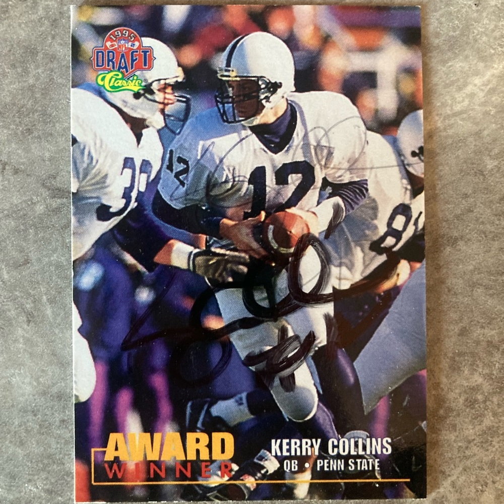 Kerry Collins card